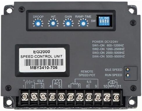 EG2000 DC Electronic Governor Generator Set Electric Board Speed Controller in Saudi Arabia