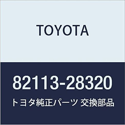 TOYOTA (toyota) Genuine Parts Engine Wire No. 3 Noah/ヴxokusi- Part No 82113 – 28320 in Saudi Arabia