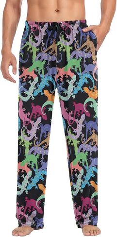 St Patricks Day Shamrocks Mens Pajama Pants Lounge Men's Pajama Bottoms Soft Sleep Pants With Pockets M in Saudi Arabia