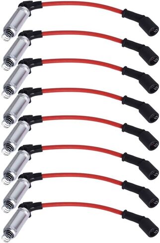 Spark Plug Ignition Wire For Chevy Gmc V8 2000-2009 M8-48322 48322 7831 Genuine For OEM Replacement in Saudi Arabia