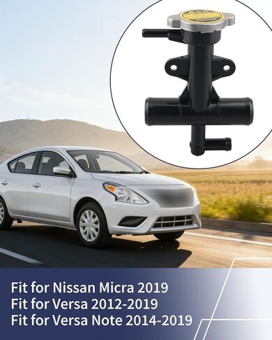 21418-3AB3A Engine Coolant Filler Neck Fit for Nissan Micra 2019, Fit for Nissan Versa/Versa Note 2014-2019, Engine Coolant Fill Port in Saudi Arabia