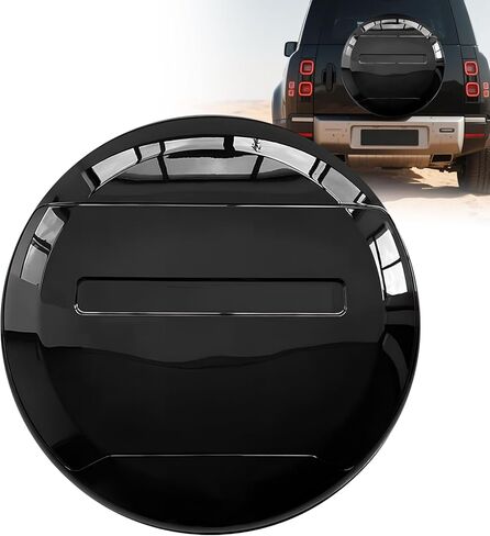 Spare Tire Cover for Land Rover Defender 90 110 130 - ABS Plastic Wheel Protector Fits 2020-2025 Models Tyre Protective Cover in Saudi Arabia