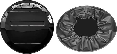 Spare Tire Cover for Land Rover Defender 90 110 130 - ABS Plastic Wheel Protector Fits 2020-2025 Models Tyre Protective Cover in Saudi Arabia