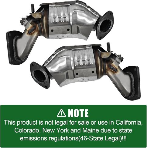 674-322 679-530 Catalytic Converter Compatible with Toyota Highlander Sienna 2017-2020, Lexus RX350 2016-2021, 3.5L V6, Replaces 41333, (Bank 1 and Bank 2) in Saudi Arabia