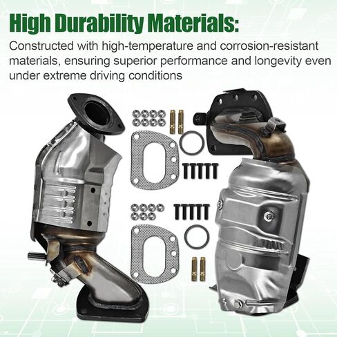 674-322 679-530 Catalytic Converter Compatible with Toyota Highlander Sienna 2017-2020, Lexus RX350 2016-2021, 3.5L V6, Replaces 41333, (Bank 1 and Bank 2) in Saudi Arabia