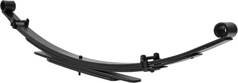 Leaf Spring Compatible with 2005-2014 Nissan Xterra 1.5" Lift for Medium Load Steel & Plastic Powder Coated Black in Saudi Arabia