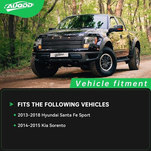 طقم تعليق أمامي 10 قطع من AUQDD مناسب لـ 13-18 Hy-undai Santa Fe Sport /14-15 Ki-a Sorento، وصلة كروية لذراع التحكم السفلي 2 وصلة شريط Sway 4 نهاية قضيب ربط داخلي خارجي (# K623538 K750659 EV801212 ES801264) in Saudi Arabia