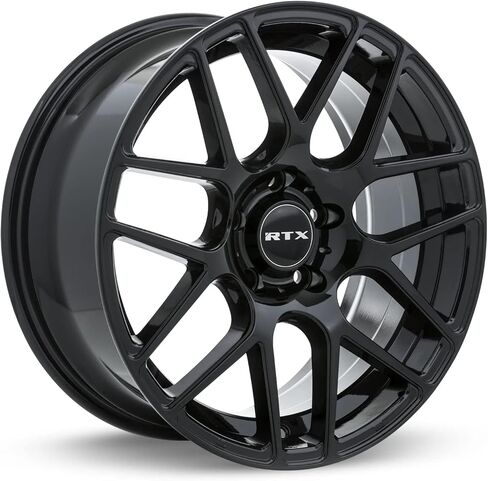 عجلة / حافة مقاس 19x8.5 RTX Envy باللون الأسود اللامع 5x108 ET38 in Saudi Arabia