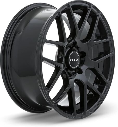 عجلة / حافة مقاس 19x8.5 RTX Envy باللون الأسود اللامع 5x108 ET38 in Saudi Arabia
