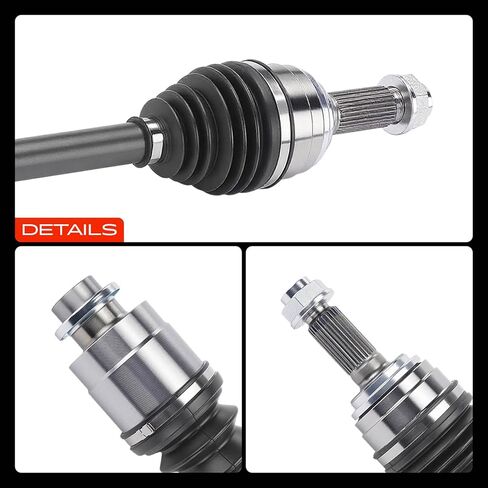 A-Premium CV Axle Shaft Assembly Compatible with Acura RDX 2007-2012 2.3L, Rear Left Driver Side, Replace# 42311STKA01, 42311STKA02 in Kuwait