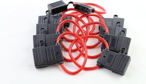 10 Pack 8 Gauge Waterproof Inline Fuse Holder 8 AWG for Maxi Fuse (10) in Saudi Arabia
