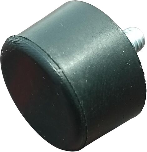 OCS Parts 3/8" Set of 4 Adjustable Rubber Bumper Feet, Levelers, 8-32 Thread Size in Saudi Arabia