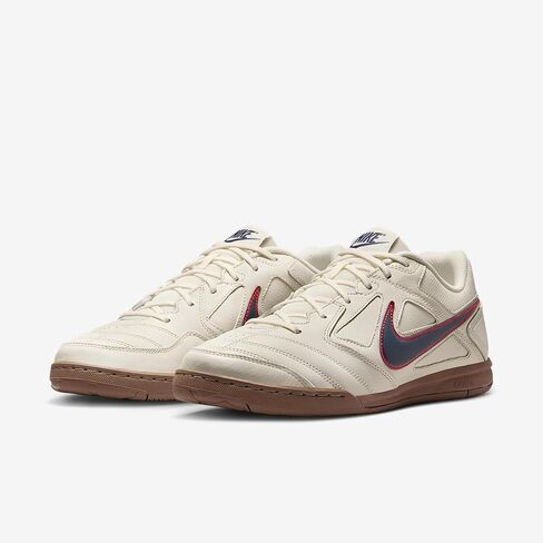 Nike Gato Men's Shoes (Pale Ivory/University Red/Gum Dark Brown/Thunder Blue) Size 8.5 in Saudi Arabia