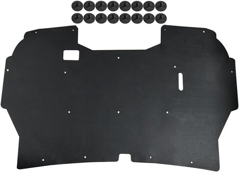 Hood Insulation Pad, Truck Under Hood Insulation Pad Heat Shield with Clips Fits for 1992-1996 Ford F150 & 1992-1997 F250 F350 in Saudi Arabia