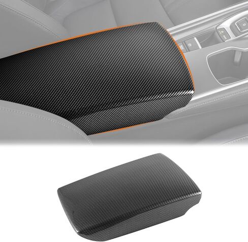 Carbon Fiber Gear Shift Panel Cover Compatible with 2018-2022 10th Gen Honda Accord Gas in Saudi Arabia