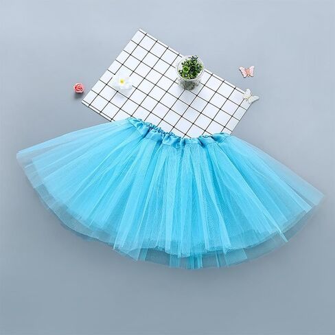 مجموعة أزياء مكونة من 4 قطع من التول الأزرق، قمصان Dr Suess Thing 1 تتضمن تنانير قصيرة وعصابة رأس طويلة وركبة وفخذك وجوارب مخططة عالية وقفازات لأزياء شخصيات الكتب للأطفال in Kuwait