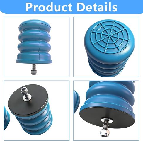 SSF-106-40 Front Suspension Helper Spring Kit Bump Stop Compatible with 1975-2023 Ford E-150 E-250 E-350 E-450, 2007-2023 Mercedes-Benz Freightliner Sprinter 2500 3500 - Replace SSF10640 in Saudi Arabia
