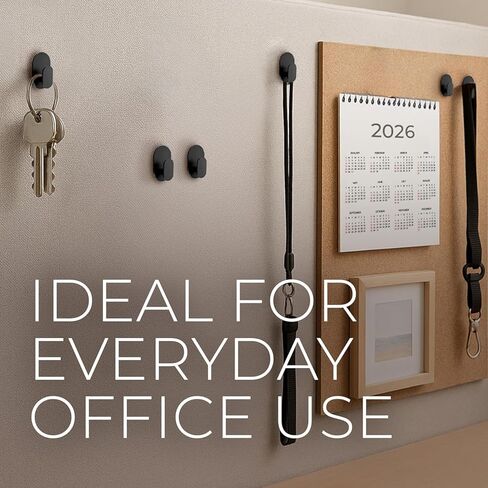 Metal Cubicle Hooks for Fabric Walls – Cubical Wall Hooks, Pins & Picture Hangers Hook for Work, Cork Board & Wall Decor – 10 Pcs Push Pin Hooks for Office Cubicle Accessories, Organizers in Saudi Arabia