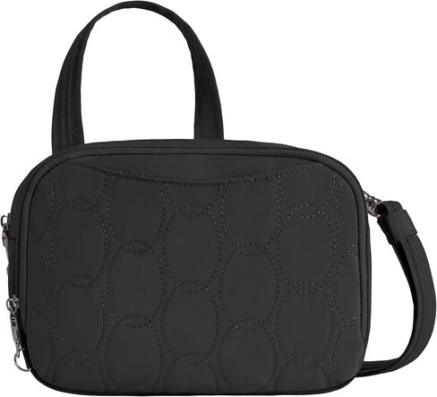 Travelon Anti-Theft Runways Double Compartment Crossbody in Saudi Arabia