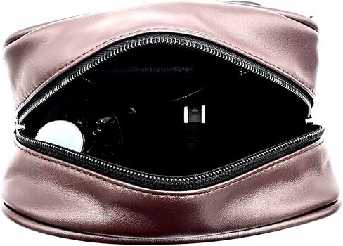 Premium Leather Crossbody Chest Bag – Sling Shoulder Backpack for Men – Compact, Stylish & Travel-Ready in Saudi Arabia