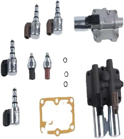 طقم الملف اللولبي ناقل الحركة 9 قطعة 28250-P6H-024 28250-P7W-003 متوافق مع CL Accord MDX TL Prelude 1997-2007 in Saudi Arabia