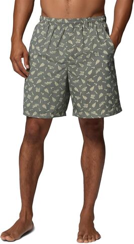 Columbia Men's PFG Super Backcast II Quick Dry Swim Short, Cypress Freshslam, X-Large x 8 in Saudi Arabia
