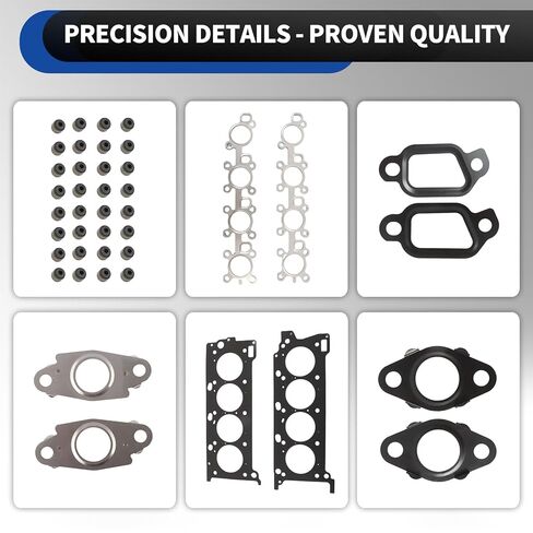 HS26394PT Cylinder Head Gasket Set Compatible with Sequoia Tundra Land Cruiser GX460 LX570 4.6L 5.7L V8 2007-2019 in Saudi Arabia
