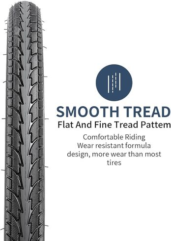 YUNSCM 20" Bike Tires 20x1.75/47-406 60TPI and 20" Bike Tubes Schrader Valve Compatible with 20 x 1.50 20 x 1.75 20 x 1.90 20 x 1.95 Bike Bicycle Tires and Tubes (Y-1151) in Saudi Arabia