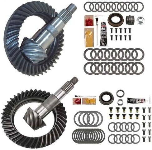 5.13 RING AND PINION GEARS & INSTALL KIT PACKAGE - DANA 30 JK FRONT / D44 REAR in Saudi Arabia