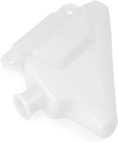 Mallofusa Motorcycle Radiator Water Coolant Reservoir Overflow Tank Replacement Compatible for Yamaha YZF-R1 2007-2008 White in Saudi Arabia