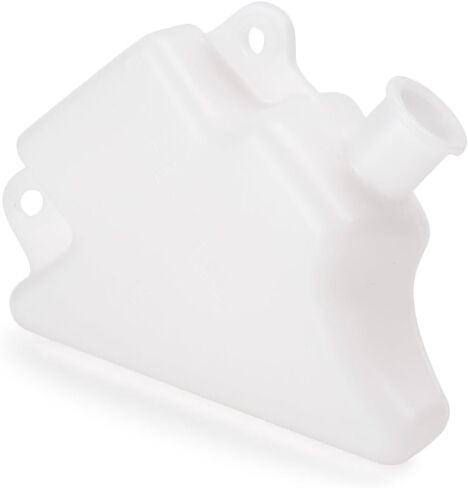 Mallofusa Motorcycle Radiator Water Coolant Reservoir Overflow Tank Replacement Compatible for Yamaha YZF-R1 2007-2008 White in Saudi Arabia