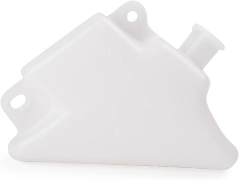 Mallofusa Motorcycle Radiator Water Coolant Reservoir Overflow Tank Replacement Compatible for Yamaha YZF-R1 2007-2008 White in Saudi Arabia
