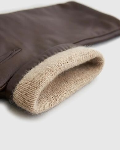 Leather Glove-Gloves-Women’s Lambskin Leather Handwear with Cashmere Lining –Soft, Warm Winter Dress & Driving Accessory in Saudi Arabia