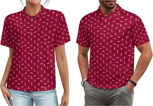 Matching Golf Shirts for Couples,Funny Golf Shirt for Men Women His and Hers Matching Outfits,Moisture-Wicking in Kuwait