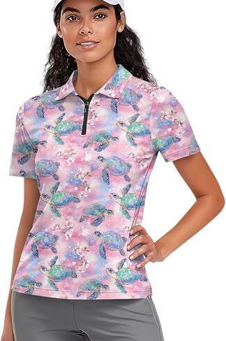 Short Sleeve Golf Shirts for Women Lightweight Moisture Wicking Tennis Shirts Workout Athletic Pullover Tops XS-2XL in Saudi Arabia