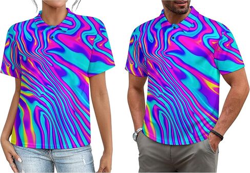 Matching Golf Shirts for Couples,Funny Golf Shirt for Men Women His and Hers Matching Outfits,Moisture-Wicking in Kuwait