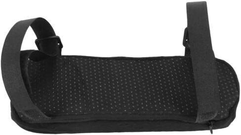 1 Pair Memory Foam Chair Armrest Pads - Universal Comfortable Office Chair Arm Rest Covers for Elbows (Black) in Kuwait