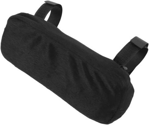 1 Pair Memory Foam Chair Armrest Pads - Universal Comfortable Office Chair Arm Rest Covers for Elbows (Black) in Kuwait