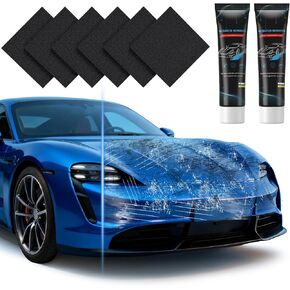 Nano Sparkle Cloth Car Scratch Remover for Vehicles, Nano Magic Cleaning Cloth for Minor Car Paint & Scratch Repair, Car Polish, Swirl & Water Spots Remover in Kuwait