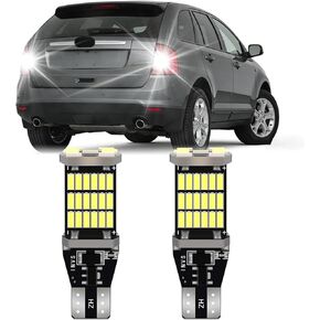 921 912 W16W أضواء عكسية لفورد 2009-2014 F-150 2011-2016 F250 F350 Super Duty Back Up Light 6000K أبيض بارد، لمبة OEM فائقة السطوع، إضاءة 360 درجة قطعتان in Kuwait