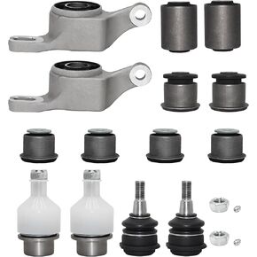 14PCS Front Control Arm Bushing Kit for Jeep Grand Cherokee Dodge Durango 2011-2015, Replaces K201333 K201335 K201261 05168158AA 05168158AB 68022600AD 68022624AE in Kuwait