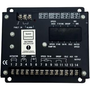 S6700H Generator Speed Control Board Speed Governor Controller Power Generator Parts in Kuwait