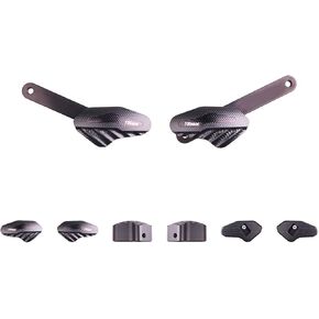 T-Rex Racing No Cut Frame Sliders Compatible with Yamaha MT-03 / YZF-R3 - Black in Saudi Arabia