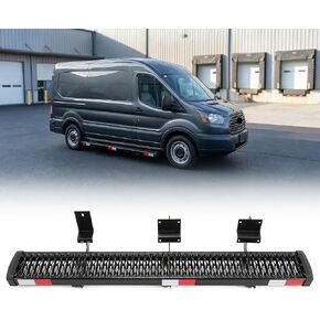 55-1/2" x 7-1/4" Side Step Right Compatible with 2015-2025 Ford Transit 150/250/350 Step Plates Grip Step Sliding Door Running Board Kit Cargo Van Step Powder Coated Steel Black Passenger Side in Kuwait