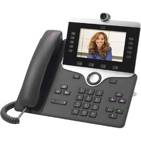 Cisco Remanufactured IP Business Phone 8845, 5-inch WVGA Color Display, 720p HD Two-Way Video, Gigabit Ethernet Switch, Class 2 PoE, 1-Year Limited Hardware Warranty (CP-8845-K9-RF) (Renewed) in Kuwait