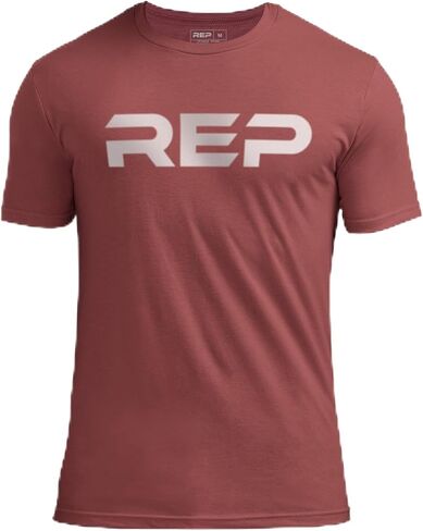 REP Fitness Daily Driver Tri-Blend Crew T-Shirt, Athletic Fit Tagless Breathable Polyester Rayon Cotton Gym Shirt Unisex Tee in Saudi Arabia