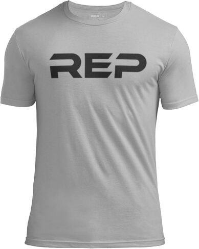 REP Fitness Daily Driver Tri-Blend Crew T-Shirt, Athletic Fit Tagless Breathable Polyester Rayon Cotton Gym Shirt Unisex Tee in Saudi Arabia