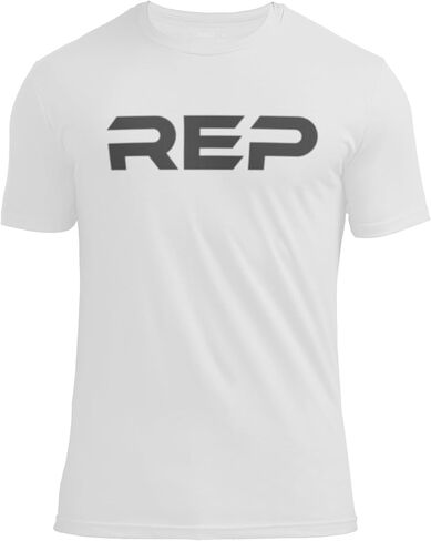 REP Fitness Daily Driver Tri-Blend Crew T-Shirt, Athletic Fit Tagless Breathable Polyester Rayon Cotton Gym Shirt Unisex Tee in Saudi Arabia