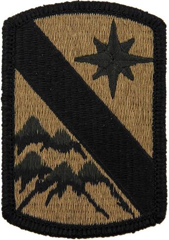 43rd Sustainment Brigade Patch Scorpion/OCP with Hook Fastener in Saudi Arabia