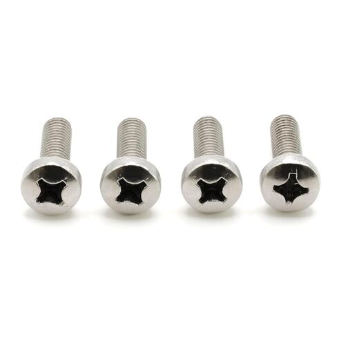 ReplacementScrews Rear License Plate Screws Compatible with Hyundai Palisade - Stainless Steel (Pack of 4) in Saudi Arabia
